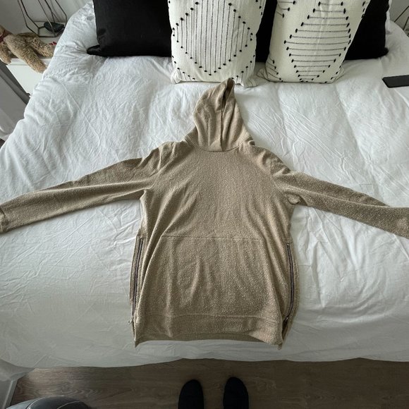 John Elliott Villain Hoodie Light Tan - Picture 1 of 3